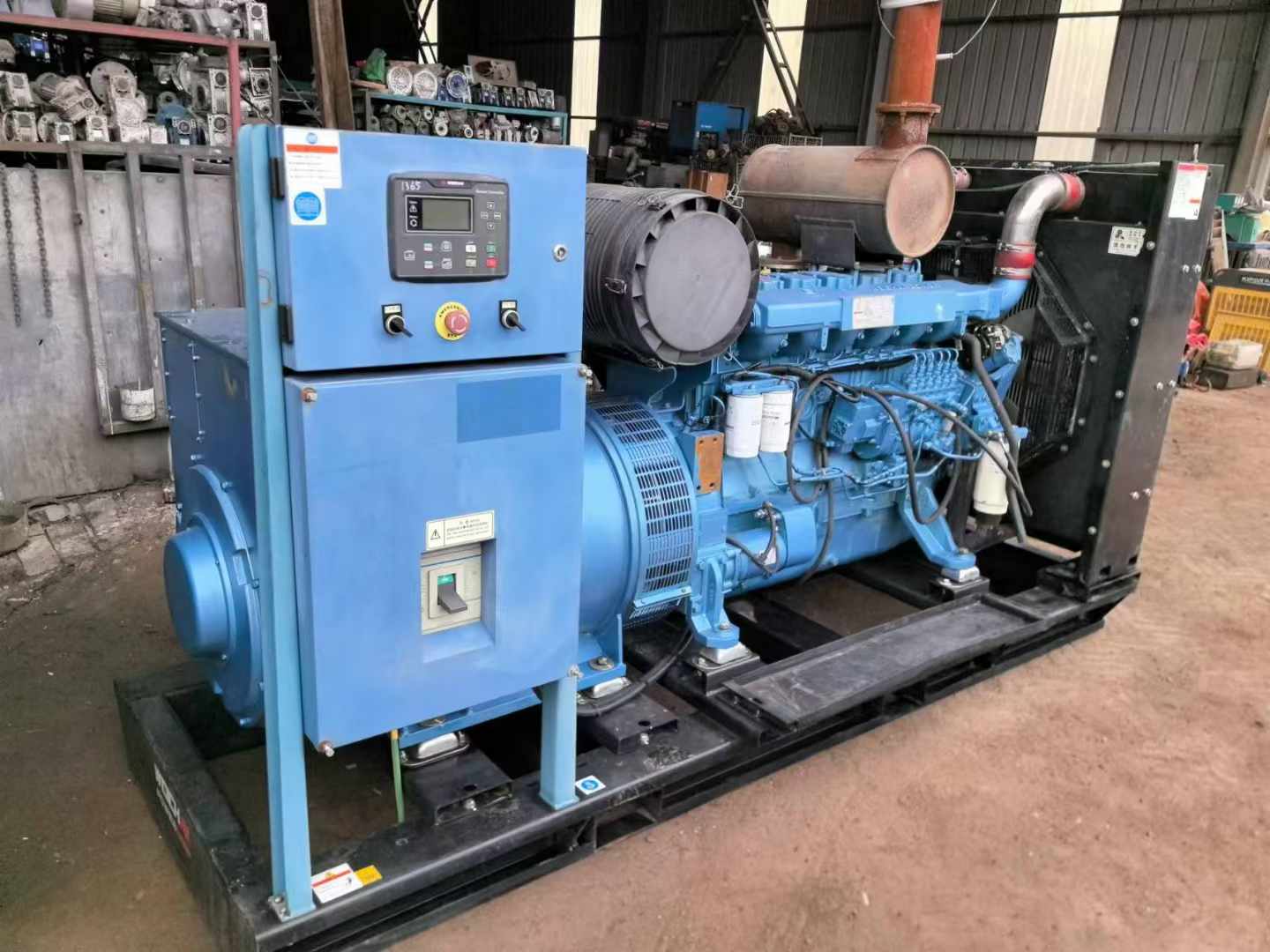 柳林500kW 柴油发电机组可带动设备功率的计算公式是什么？
