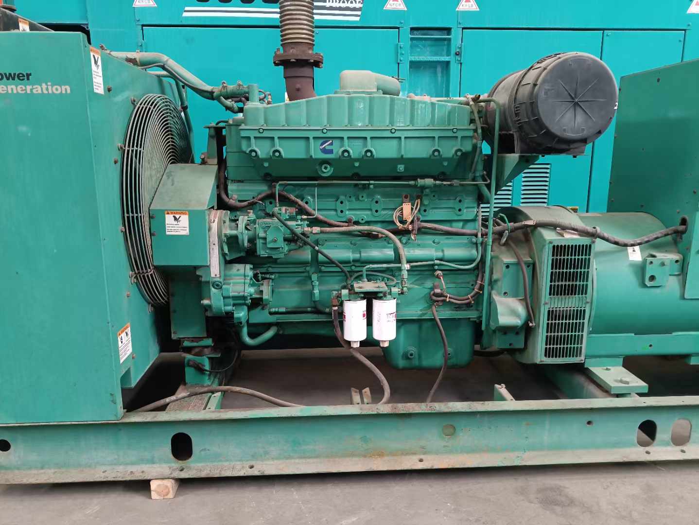柳林过载会对 600kW 柴油发电机组造成哪些损害？